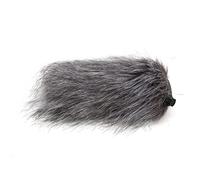 Microphone Windshield Fur, Small Anti Drop High Performance Artificial Fur Microphone Windshield Universal for Long Tube Interview Microphones