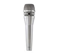 Microphone Wired Handheld Live Vocal Church Singing Dynamic Mic Mike Suitable for some systems (Color : Argento)