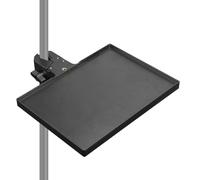 Microphones Stand Tray Compatible for Sound Card and Studio Gear Double Size 225x165mm or 275x205mm Heavy Duty ABS Pickup Shock Mount Tray