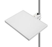Microphones Stand Tray Compatible for Sound Card and Studio Gear Double Size 225x165mm or 275x205mm Heavy Duty ABS Pickup Shock Mount Tray