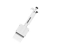 Micropipette, 8 Channels Pipette 12 Multichannel Lab Manual Digital Adjustable Micropipette(12 Channels 5-50ul)