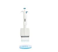 Micropipette, Laboratory Pipette 8 Channel Pipeta Disinfection 12 Micropipette Manual Digital Adjustable Plastic(12 50-300ul)