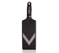 Microplane Adjustable Mandoline Slicer with V-Blade and Julienne Stainless Steel Blades, Handheld Mandoline for Potatoes, Carrots and Other Vegetables