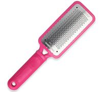 Microplane Colossal Foot File Scraper - The Original Stainless Steel Foot Rasp, Dead Skin/Callus Remover for Feet, Gentle Foot Scrubber, Pedicure Tools for Salon-Quality Foot Care, Pink