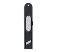 Microplane Ginger Tool 3in1 | Kitchen Tool to Grate, Peel and Slice Ginger | Stainless Steel Ginger Grater | Sharp, fine Blade | Convenient and Easy to use Handheld zester Tool