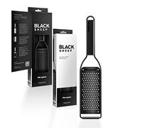 Microplane Kitchen Grater Coarse with a Stainless-Steel Blade - Made in USA for Cheese, Carrot, Ginger, Coconut & Horseradish from The Black Sheep Series