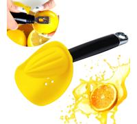 Microplane Zester With Seed Catcher, Manual Citrus Juicer That Cleans In Seconds, Perfect For Culinary Enthusiasts Seeking Fresh Ingredients For Cooki