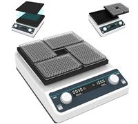 Microplate Laboratory Shaker, Digital Mixer with Precise Speed Control, LED Display for Educational Experiments and Lab Sample Analysis