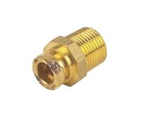MICROPOINT Socket Gas Fitting, Patented Safety Feature, Auto Shut Off System, 1 in Pack