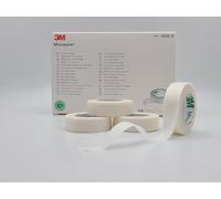Micropore Surgical Tape | 3M icropore Surgical Tape | Medical Tape for Skin, Dressings and Face | First Aid Tape Suitable for Sensitive Skin Box of 24 Rolls (White, 1.25cm)