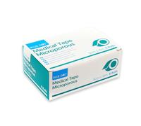 Micropore Surgical Tape, Pack of 6 Rolls, 5cmX10m, Microporous Tape, Easy Tear Tape, Strong & Comfortable, Hypoallergenic First Aid Medical Tape, Multipurpose Tape White (5cm X 10M - 6 Rolls)
