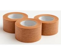 Micropore Surgical Tape Tan 2.5cm x 9.1m - Pack of 3 | Hypoallergenic, Breathable Medical Tape for Discreet & Gentle Fixation