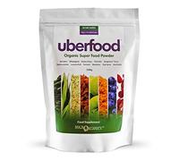 MicrOrganics Uberfood - Organic and Vegan Superfood Blend - 1 Month Supply - 240grams - Natural flavour, no added flavourings or sugar.