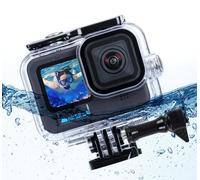micros2u Waterproof Case for GoPro HERO 13,12,11,10,9 Black. 60m/196ft Underwater Housing Shell Box with Anti-Fog Pads Diving Swimming Accessory for Go Pro