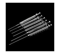 Microsampler Microliter Syringes Micro-injector For Gas Chromatography Injector With Sharp Tip 0.5/1/5/10l/25/50/100/250/1000ul(1ul)