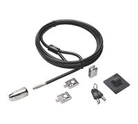 Kensington K64424WW 2.43m Black,Stainless steel cable lock