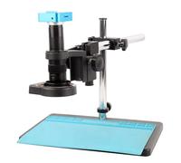 Microscope 16MP 1080P 2K 4K Industrial Electronic Video Microscope Camera 11.6"LCD Monitor For Mobile Phone CPU PCB Repair,C,120X Lens