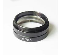 Microscope Accessories 0.3X 0.5X 0.75X 2X Barlow Aux Glass Lens M42 42mm for Industry Microscope Camera XDC 10A C-Mount Lens Durability And Reliable Performance(0.75X)