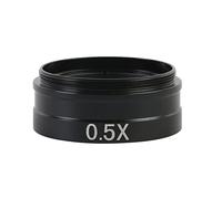 Microscope Accessories 0.5X/0.35X/2X/1X Glass Lens 42mm For Industry Video Microscope Camera Durability And Reliable Performance(0.5X)
