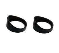 Microscope Accessories 1 Pair Rubber Eyepiece Hood Eye Cups Caps Eye Guards Inner Diameter 33-36 mm for Stereo Microscope Binoculars Telescopes Durability And Reliable Performance(Type C)