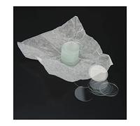 Microscope Accessories 100pcs Round Microscope Glass Slide Diameter 10mm 13mm 14mm 15mm 18mm Cover Slips Blank Slides Coverslip, Thickness 0.13-0.17mm Durability And Reliable Performance(13mm)