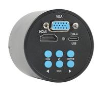 Microscope Accessories 1080P VGA HDMI USB Type-c PC C Mount Video Microscope Camera Industrial Lab Jewelry Electronic Digital PCB Soldering Durability And Reliable Performance(Camera)