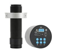 Microscope Accessories 1080P VGA HDMI USB Type-c PC C Mount Video Microscope Camera Industrial Lab Jewelry Electronic Digital PCB Soldering Durability And Reliable Performance(With 130x lens)