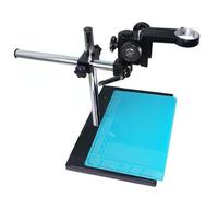Microscope Accessories 10A Heavy Boom Large Digital Industry Microscope Stereo Table Stand 50mm Holder Silicone Pad 25mm Pillar Base Limit Ring Durability And Reliable Performance