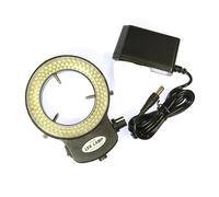 Microscope Accessories 144 LED Ring Lamp Illuminated Magnifier Light Source With 110V- 240V AC Adapter Durability And Reliable Performance(Black)