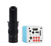 Microscope Accessories 180X 300X 200X 500X Zoom Lens 4K UHD I_MX334 Digital Microscope HDMI USB Type-C 3.0 Industrial Electronic Microscope Camera Durability And Reliable Performance(With 180x lens)