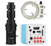 Microscope Accessories 180X 300X 200X 500X Zoom Lens 4K UHD I_MX334 Digital Microscope HDMI USB Type-C 3.0 Industrial Electronic Microscope Camera Durability And Reliable Performance(500x lens with Li