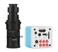 Microscope Accessories 180X 300X 200X 500X Zoom Lens 4K UHD I_MX334 Digital Microscope HDMI USB Type-C 3.0 Industrial Electronic Microscope Camera Durability And Reliable Performance(With 200x lens)