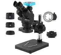 Microscope Accessories 3.5X 7X 45X 90X Simul-Focal Zoom Trinocular Stereo Microscope 0.5X 2.0X Auxiliary Lens H_DMI USB 48MP 2K Video Camera CTV Adapter Durability And Reliable Performance