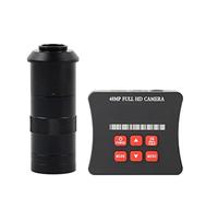 Microscope Accessories 48MP 1080P 60FPS USB Industrial Electronic Microscope Camera C Mount Durability And Reliable Performance(With 100x lens)