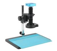 Microscope Accessories 48MP 51MP 4K 2K HDMI USB VGA Video Microscope Camera with 200X 300X 600X 800X Parallel Light Path Monocular Zoom C mount Lens Durability And Reliable Performance(20MP TF HDMI US