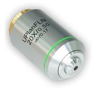 Microscope Accessories 4X 10X 20X 40X 100X 20mm RMS Thread Interface Fluorescent Objective Lens Durability And Reliable Performance(20X)