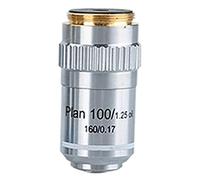 Microscope Accessories 4X 10X 20X 40X 60X 100X Plan Achromatic Microscope Objective Lens Parts Durability And Reliable Performance(Plan 100X)
