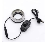 Microscope Accessories 72 LED SMD USB Adjustable Ring Light Circle Illuminator Lamp 110V-220V for Industrial Stereo Microscope HDMI USB Video Camera Durability And Reliable Performance