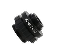 Microscope Accessories Camera Part SZM CTV 1/2 1/3 1X CCD Adapter 0.3X 0.5X 1X C mount Lens Fit For Zoom Trinocular Stereo Microscope HDMI VGA USB Camera Durability And Reliable Performance(1-3X)