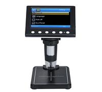 Microscope Accessories Digital Microscope 4.3inch 1000X Magnification 1080P LCD Microscope With 8 Adjustable LED Light Durability And Reliable Performance(Rectangular Base)