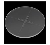 Microscope Accessories DIV 0.1 Mm Eyepiece Micrometer For Microscope Calibration Graticule Ruler 10x10 CAT907 C7 Measuring Scales Durability And Reliable Performance (Size : Diameter 26 mm)