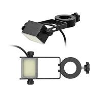 Microscope Accessories For Video Stereo Microscope Illuaminator Adjustable LED Square Lamp with PVC Diffuser Industrial Side Vision Light Source 25mm 32mm Durability And Reliable Performance(25mm)
