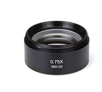 Microscope Accessories Kit 0.3X 0.5X 0.7X 0.75X 1X 1.5X 2X Barlow Lens Accessories Objective Lens 48mm Thread Microscope Slides(0.75X)