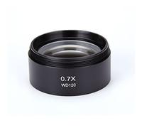 Microscope Accessories Kit 0.3X 0.5X 0.7X 0.75X 1X 1.5X 2X Barlow Lens Accessories Objective Lens 48mm Thread Microscope Slides(0.7X)