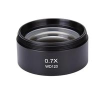 Microscope Accessories Kit 0.3X 0.5X 0.7X 0.75X 1X 1.5X 2X Barlow Lens Microscope Lens Objective Lens 48mm Microscope Slides(0.7X)