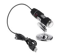 Microscope Accessories Kit 1600X Microscope 8 LED USB Digital Handheld Magnifier Camera Microscope Slides