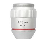 Microscope Accessories Kit 1PC 195 1X/2X Low Magnification Infinity Achromatic Objective Lens For RMS Thread 23.2mm Microscope Slides(1x 160)