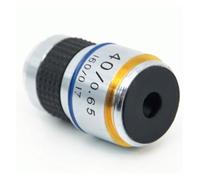 Microscope Accessories Kit 1PC 40X L=185 Biological Bio-Microscope Achromatic Optical Objective Lens Microscope Slides