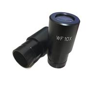 Microscope Accessories Kit 1pcs/2pcs Microscope Eyepieces WF10X Magnification 16mm Field of View Small Biological Microscope Eyepiece Lens with Mounting Size 20mm Microscope Slides ( Size : 2pcs )