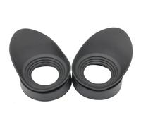 Microscope Accessories Kit 2 PCS 40mm Rubber Eyepiece Eye Shield Cups Binoculars Eye Guards Caps for Microscope Eyepiece Telescopes Eyecups Microscope Slides